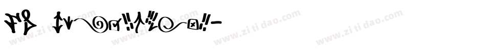 FD Ilhoscript字体转换